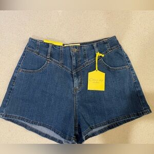 Denim A-Line Shorts, size 29